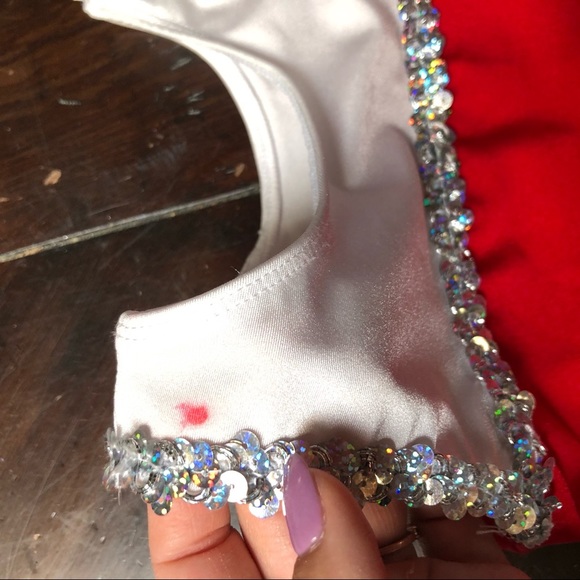 Sequins & Stars Child’s Leotard & Scrunchie 🤩 K1 - Picture 3 of 9